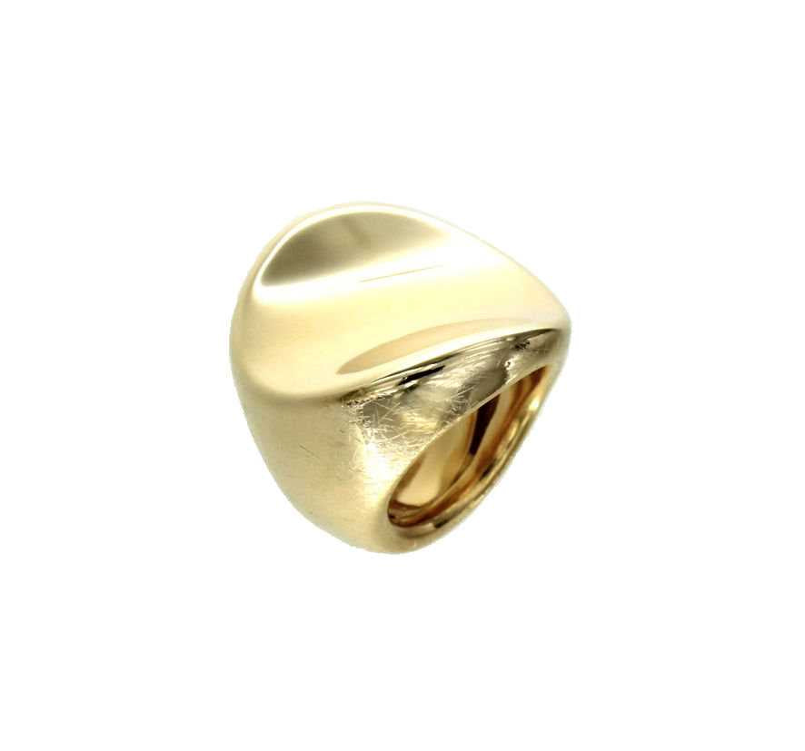 Pitti и Sisi Urban серебряное кольцо 925 PVD желтое золото AN 8141G