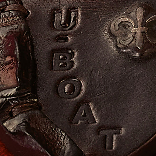 U-BOAT Брелок Крокодил Кожа Серебро 4948