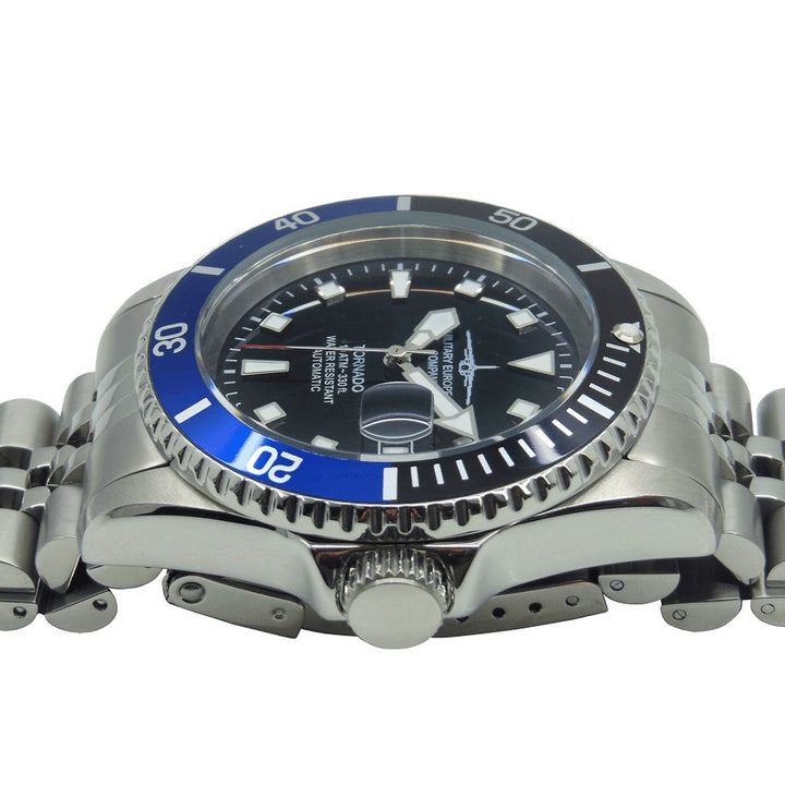 M.E.C. часы TORNADO BN 42mm черный автоматический стальной TORNADO BN (14)