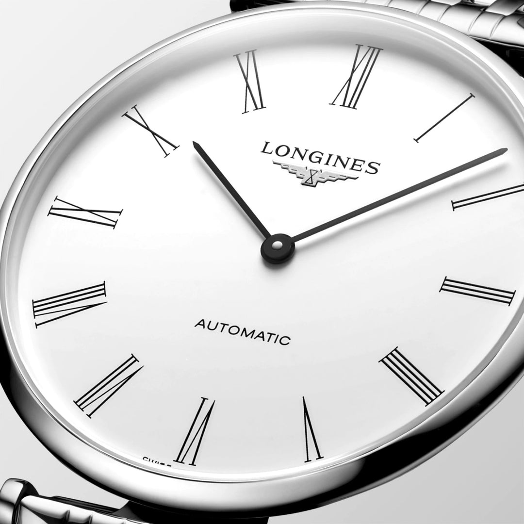 Часы Longines Le Grande Classique 38 мм белый автоматический сталь L4.918.4.11.6