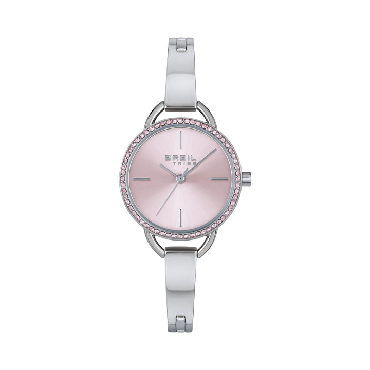 Часы Breil Каролина 29 мм розовый кварцевый стальной EW0558