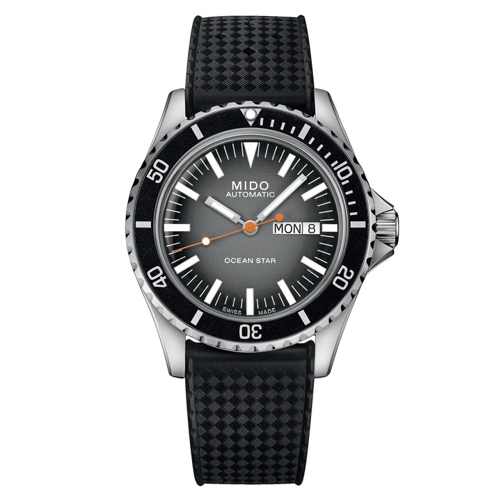Mido часы Ocean Star Tribute градиент 40 мм серый автоматический сталь M026.830.17.081.00