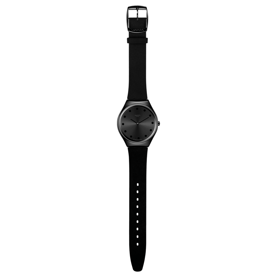 Часы Swatch DARK SPARK Originals Кожа Irony 38mm SYXB106