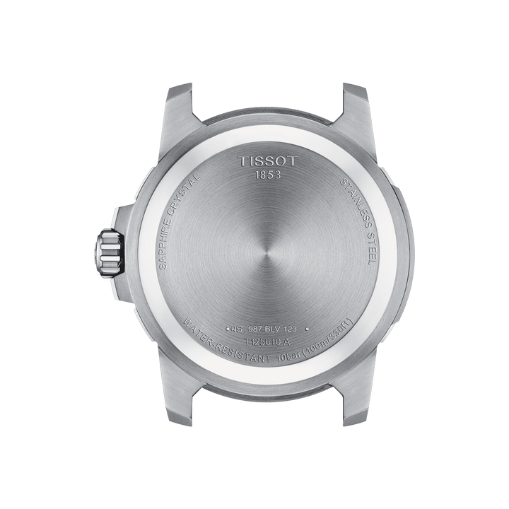 Часы Tissot Supersport Gent 44mm черный кварцевый сталь T125.610.17.051.00