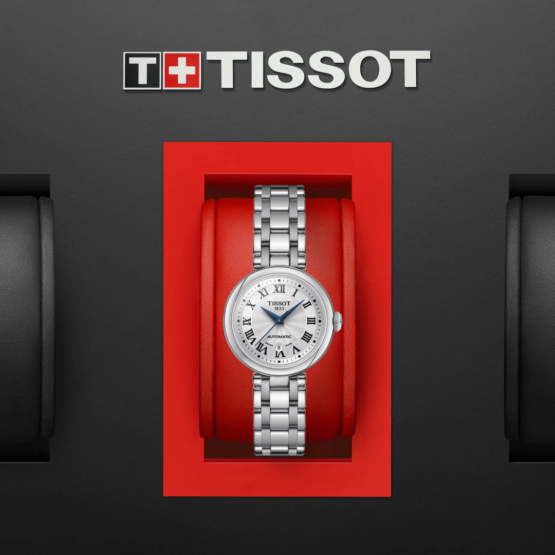 Tissot Beautiful Clock Автоматические 29 -мм автоматические белые стали T126.207.11.013.00