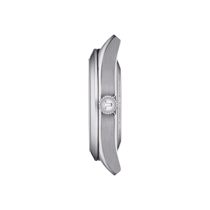 Часы Tissot Gentleman Powermatic 80 Silicium 40mm черный автоматический сталь T127.407.11.051.00