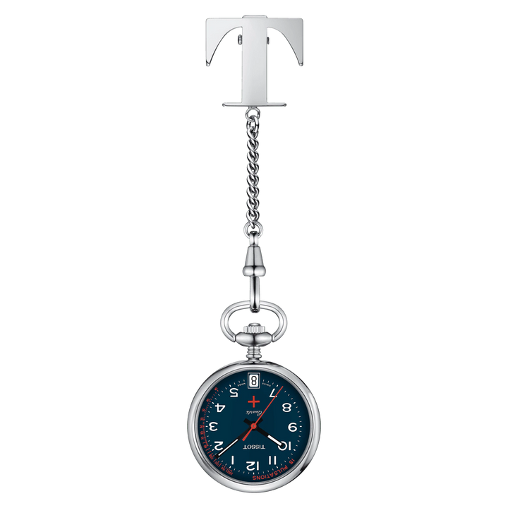 Часы Tissot Infirmières 30mm синий кварцевый сталь T869.210.19.042.00
