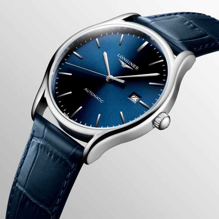 Часы Longines Lyre 40mm синий автоматический сталь L4.961.4.92.2