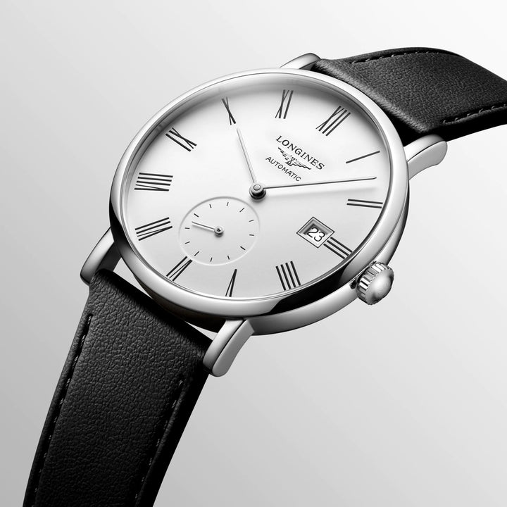 Longines Elegant Collection 39 -мм часов автоматическая белая сталь L4.812.4.11.0