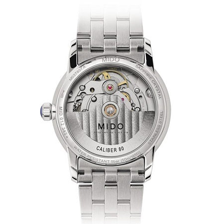 Mido часы Baroncelli Lady Necklace 33 мм перламутровые бриллианты автоматическая сталь M037.807.11.031.00