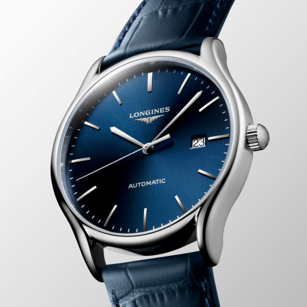 Часы Longines Lyre 40mm синий автоматический сталь L4.961.4.92.2
