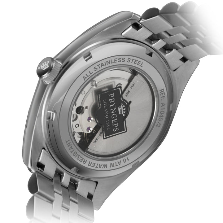 Часы Pryngeps Erré X 40mm белый стальной автоматический A1045/2 BI