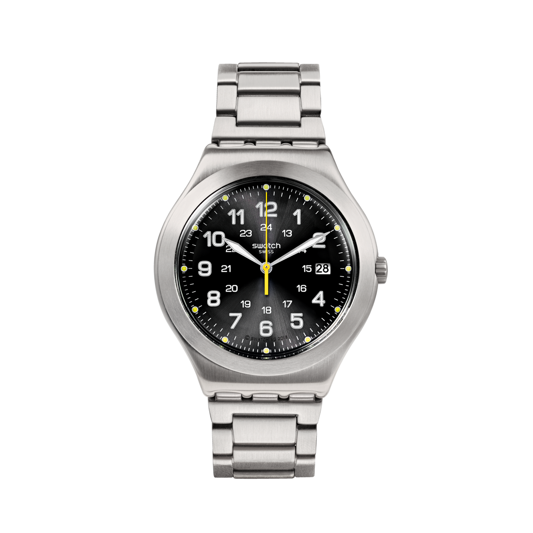 Часы Swatch Happy Joe LIME Again Оригиналы Irony Big Classic 41mm YWS439GC