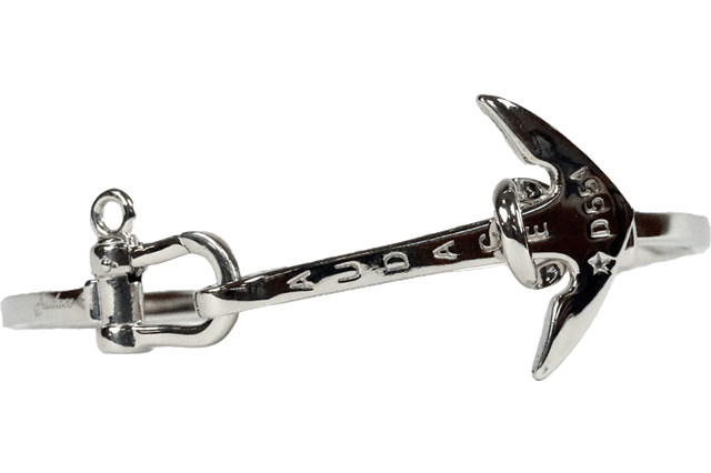 Audace Gioielli bracciale rigido Ancora Media argento 925 ZE0020 - Capodagli 1937