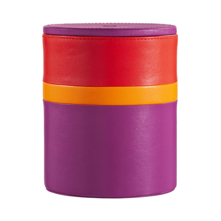 DuDu Жестяная коробка с дизайнерской крышкой для офиса 11x14cm, Многоцветная полая сумка для хранения универсальная
