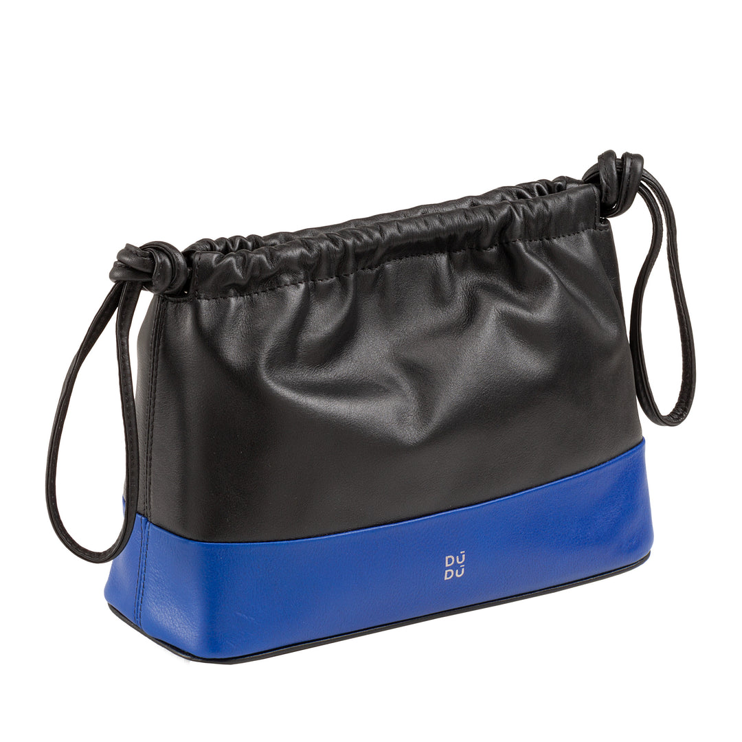 DuDu Женская сумка в мягкой коже, Цветная сумка для клатчей с поясом и ремнем