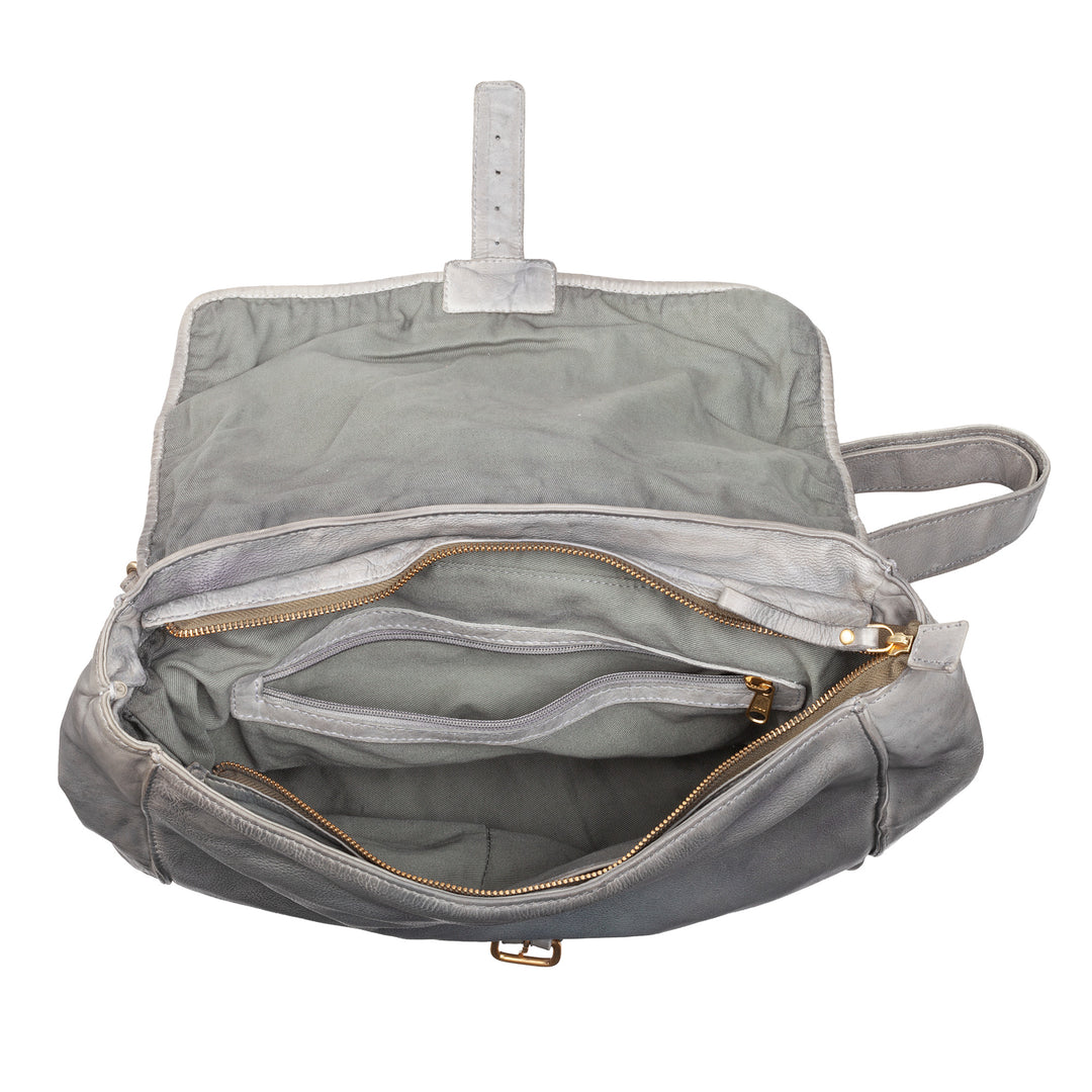 DuDu Женская сумка через плетеный ремешок из винтажной кожи с закрытием молнии и лоскутом