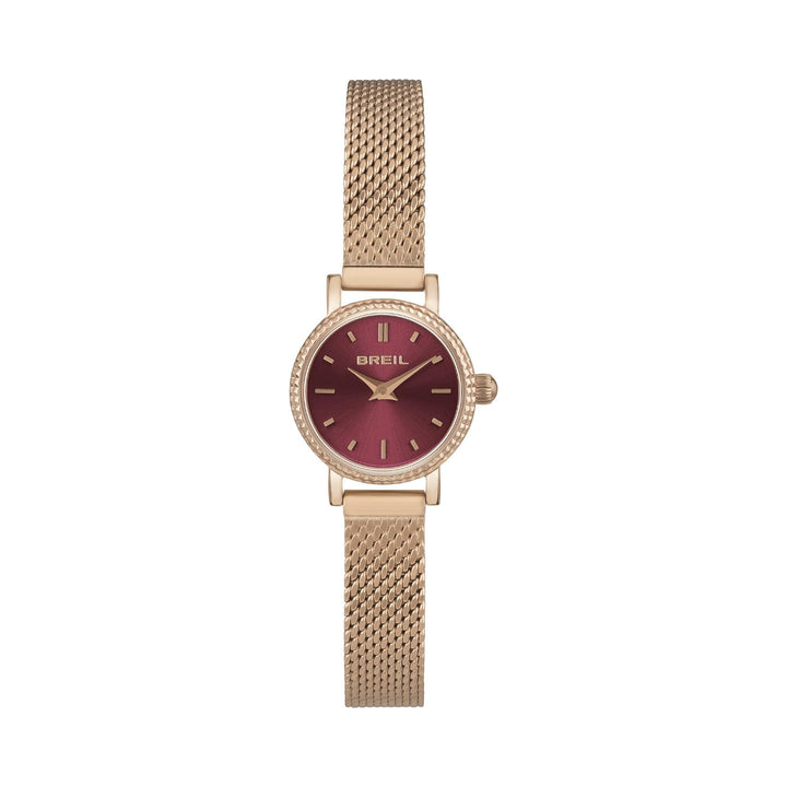 Breil orologio Darling 18mm bordeaux quarzo acciaio finitura PVD oro rosa TW1936 - Capodagli 1937