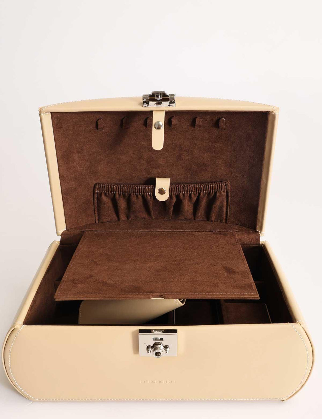 Cofanetto porta gioielli Friedrich23 Cordoba piatto Beige 26480-8 - Capodagli 1937