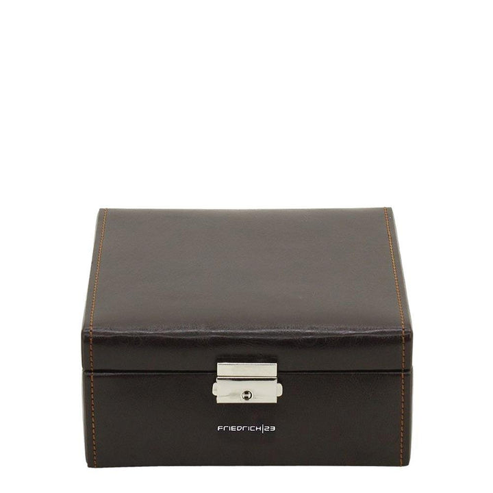 Cofanetto porta orologi Friedrich23 6 posti Testa di moro 20069-3 - Capodagli 1937