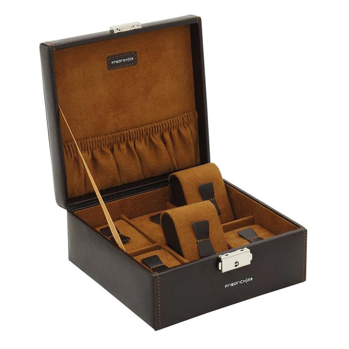 Cofanetto porta orologi Friedrich23 6 posti Testa di moro 20069-3 - Capodagli 1937