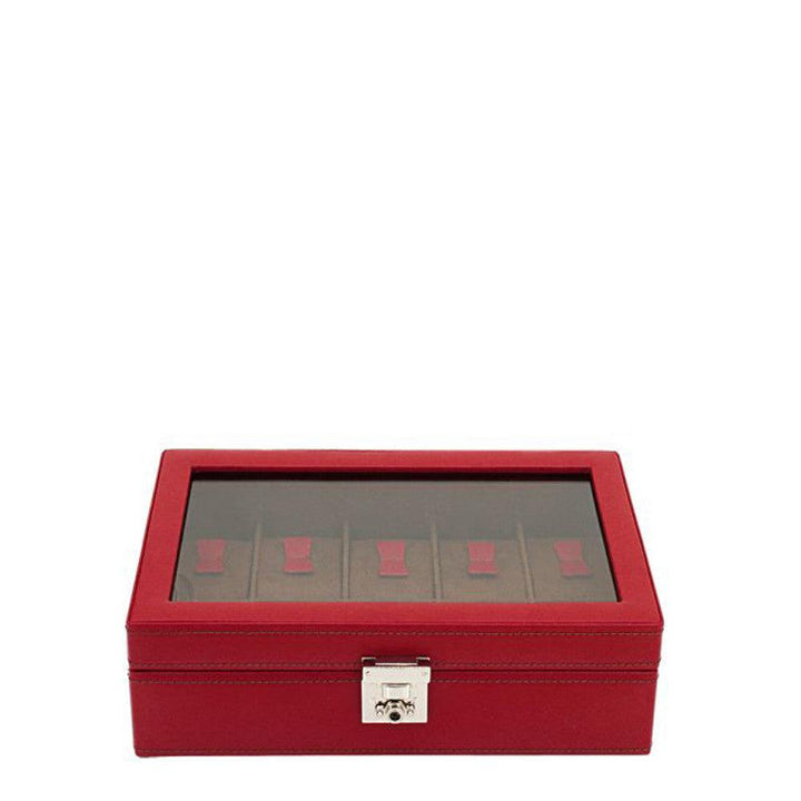 Cofanetto porta orologi Friedrich23 Cordoba 10 posti Rosso 26215-4 - Capodagli 1937
