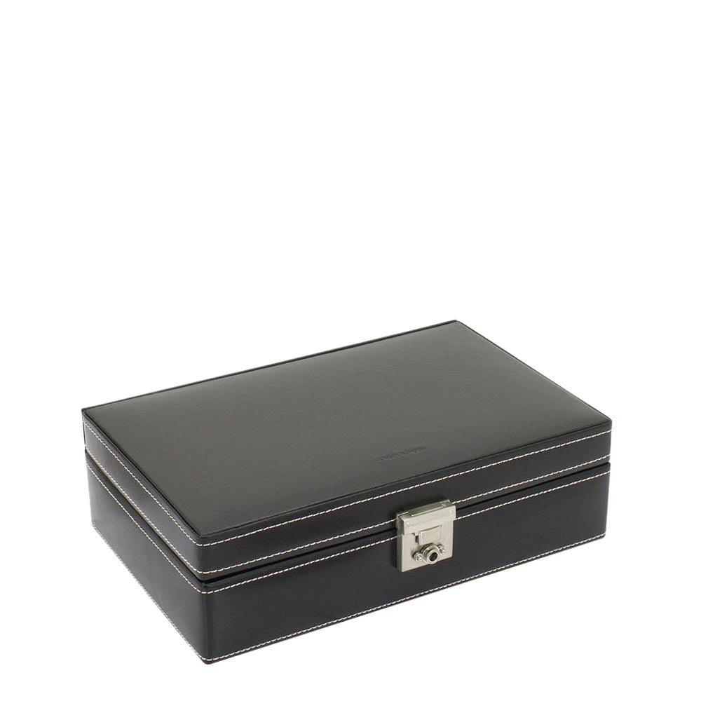 Cofanetto porta orologi Friedrich23 organizzata 10 posti Nero 26120-2 - Capodagli 1937