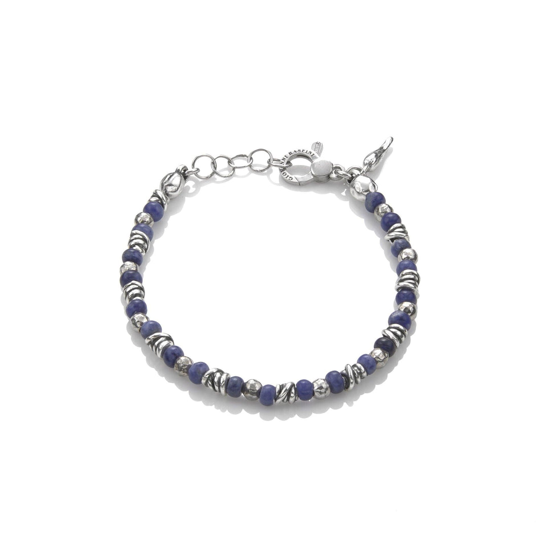 Giovanni Raspini bracciale Rio Sodalite argento 925 e sodalite 10841L - Capodagli 1937