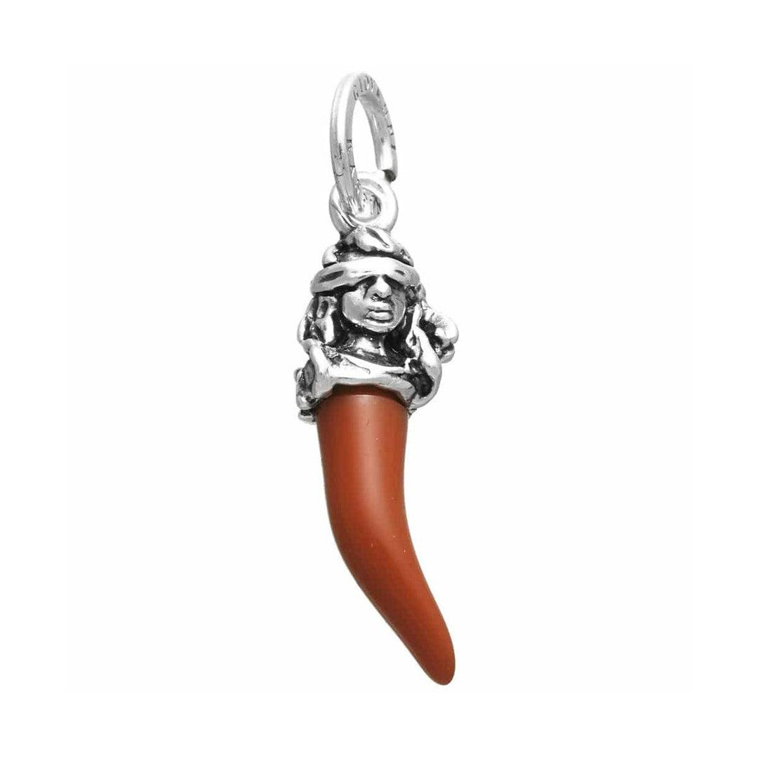 Giovanni Raspini charm Corno Rosso Dea Fortuna argento 925 10997 - Capodagli 1937