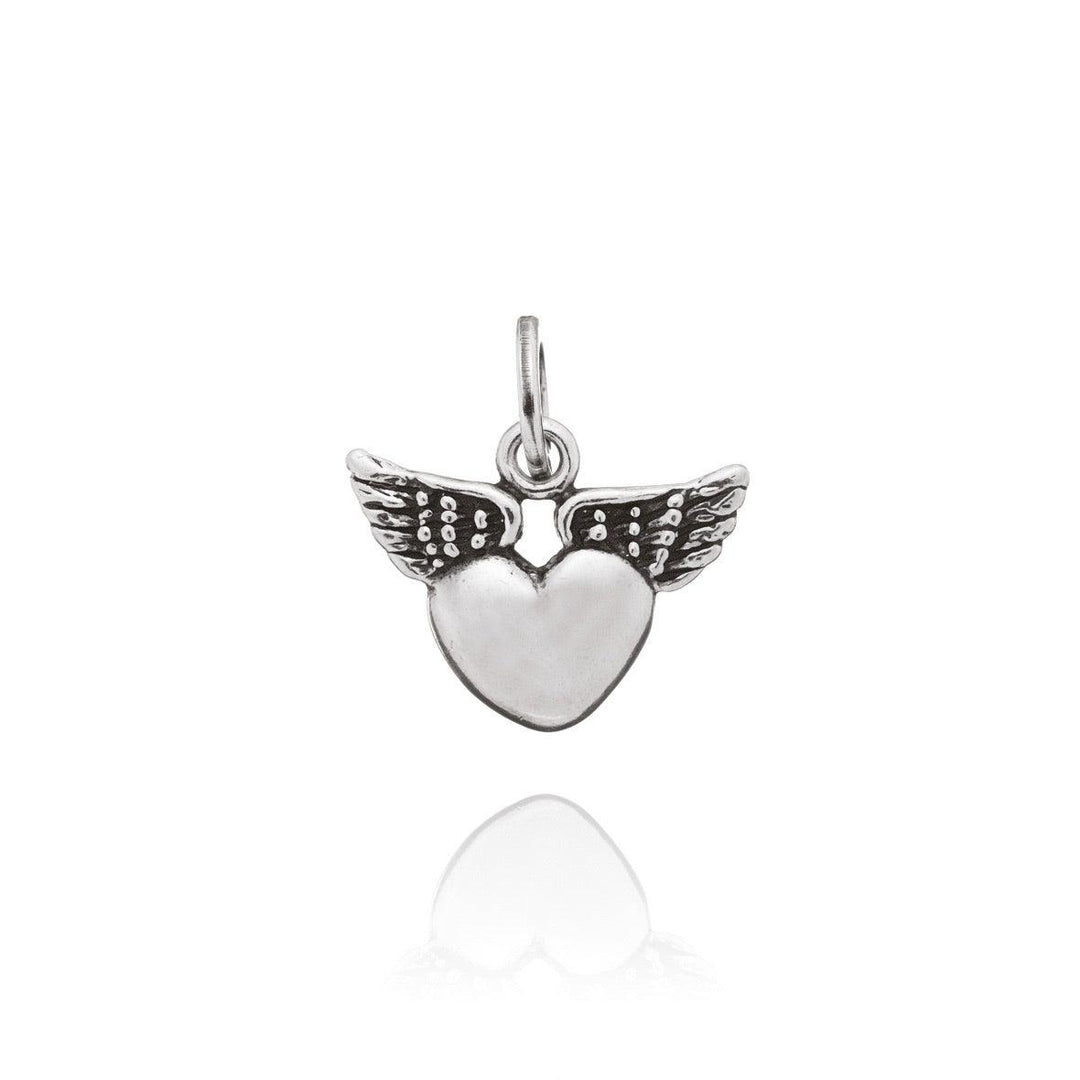 Giovanni Raspini charm Cuore Alato argento 925 6577 - Gioielleria Capodagli