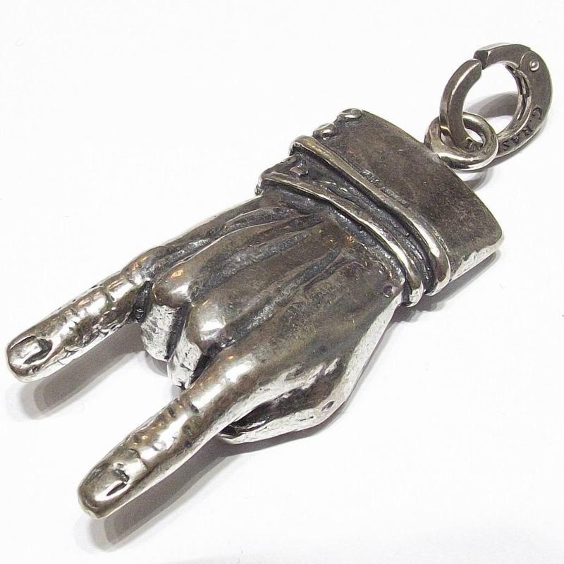 Giovanni Raspini charm Mano Corna Grande argento 925 6890 - Gioielleria Capodagli