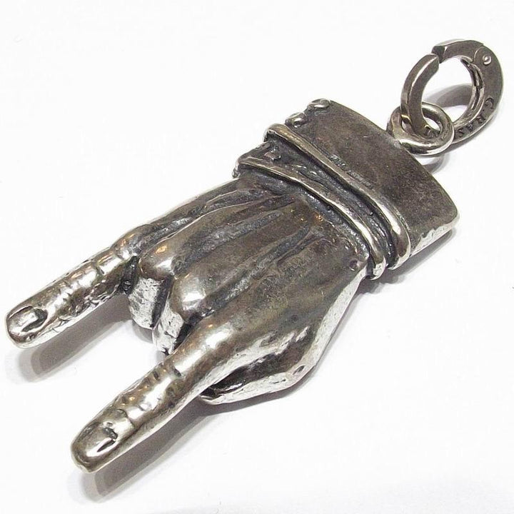 Giovanni Raspini charm Mano Corna Grande argento 925 6890 - Gioielleria Capodagli