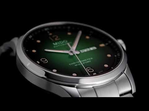 Mido Multioft Mido M Chronometer Scrov 42 мм автоматическая зеленая сталь M038.431.11.097.00