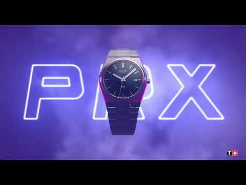 Часы Tissot PRX 39,5 мм синие кварцевые стальные T137.410.16.041.00