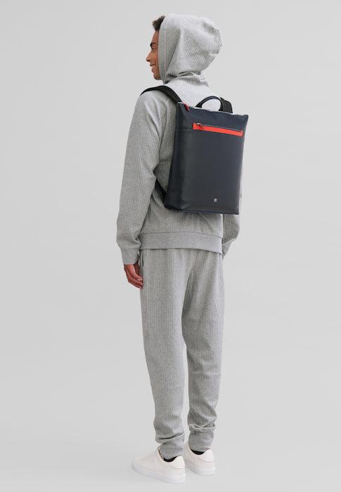 Мужской рюкзак Dudu в кожаном, портативном рюкзаке для ПК MacBook до 16 дюймов, рюкзак для путешествий с застежкой -молнией и атакой троллейбуса