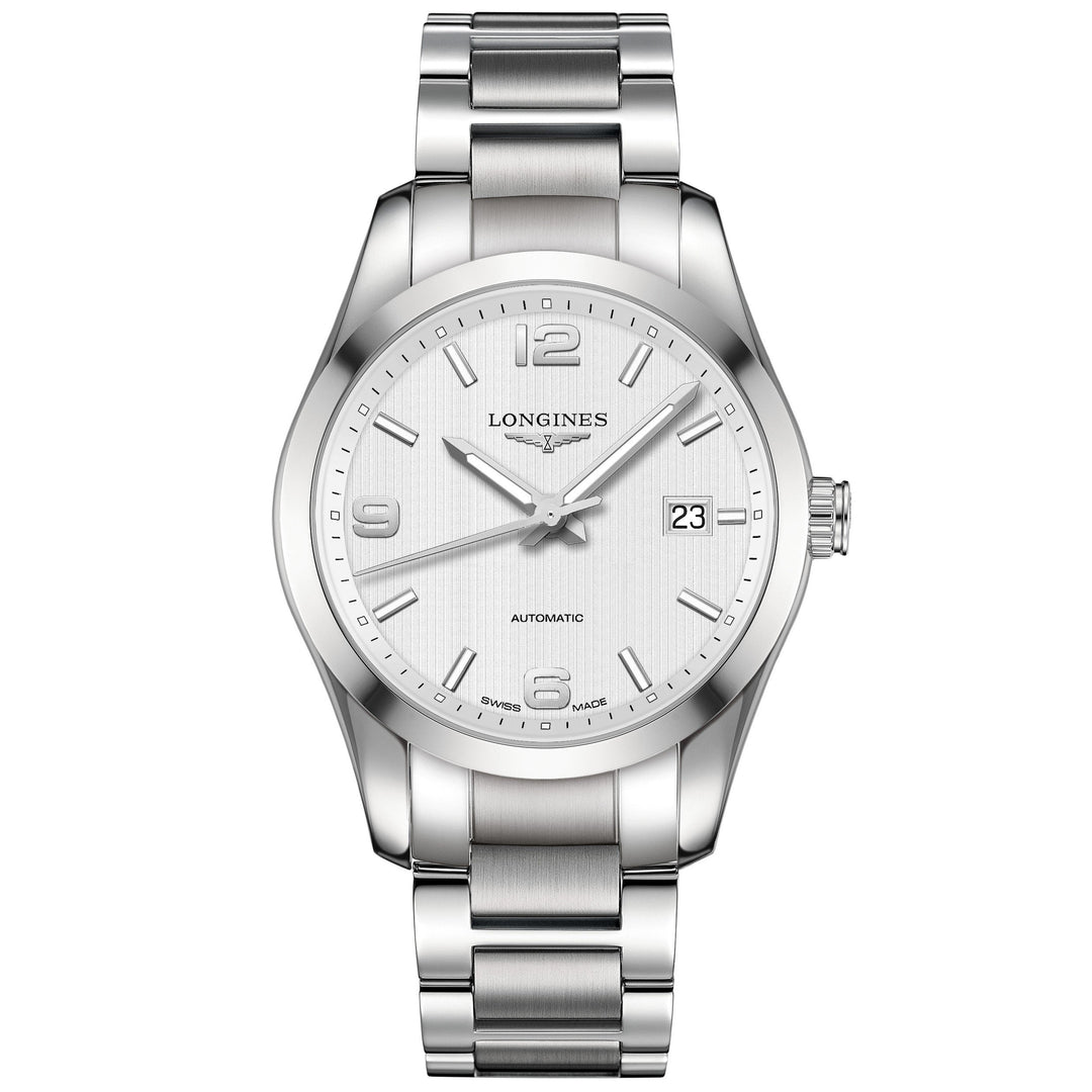 Longines orologio Conquest Classic 40mm argento automatico acciaio L2.785.4.76.6 - Gioielleria Capodagli