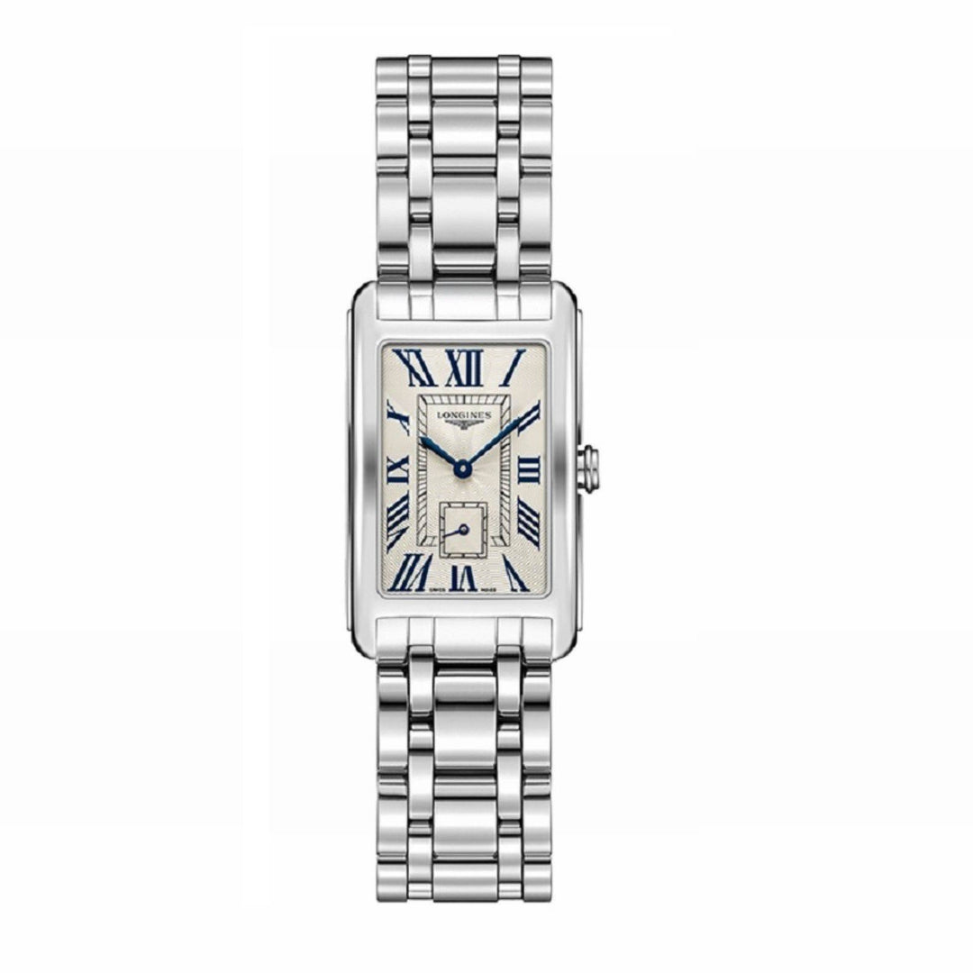 Longines orologio DolceVita 23,30x37mm argento quarzo acciaio L5.512.4.71.6 - Gioielleria Capodagli