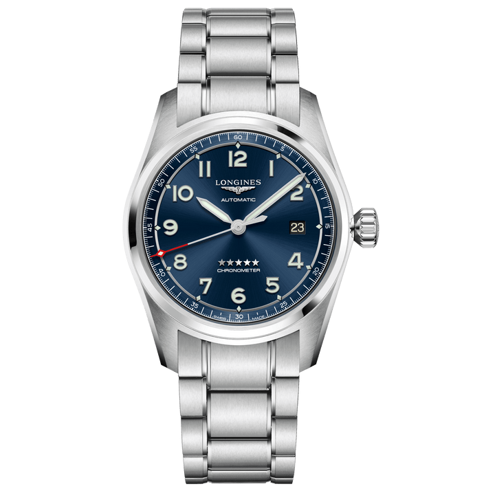 Longines orologio Spirit Prestige Edition 40mm blu automatico acciaio L3.810.4.93.9 - Capodagli 1937