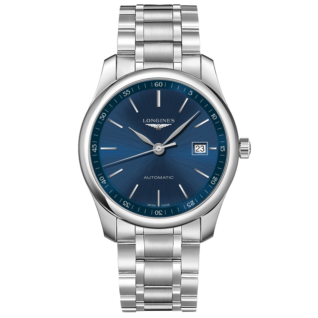 Longines orologio The Longines Master Collection 40mm blu automatico acciaio L2.793.4.92.6 - Gioielleria Capodagli