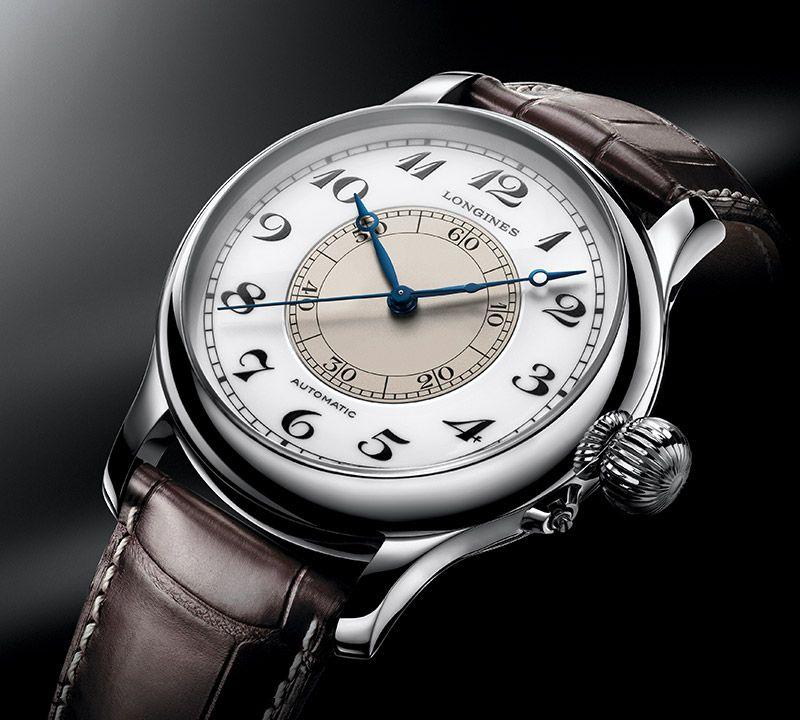 Longines orologio The Longines Weems Second-Setting Watch 47,5mm bianco automatico acciaio L2.713.4.13.0 - Capodagli 1937