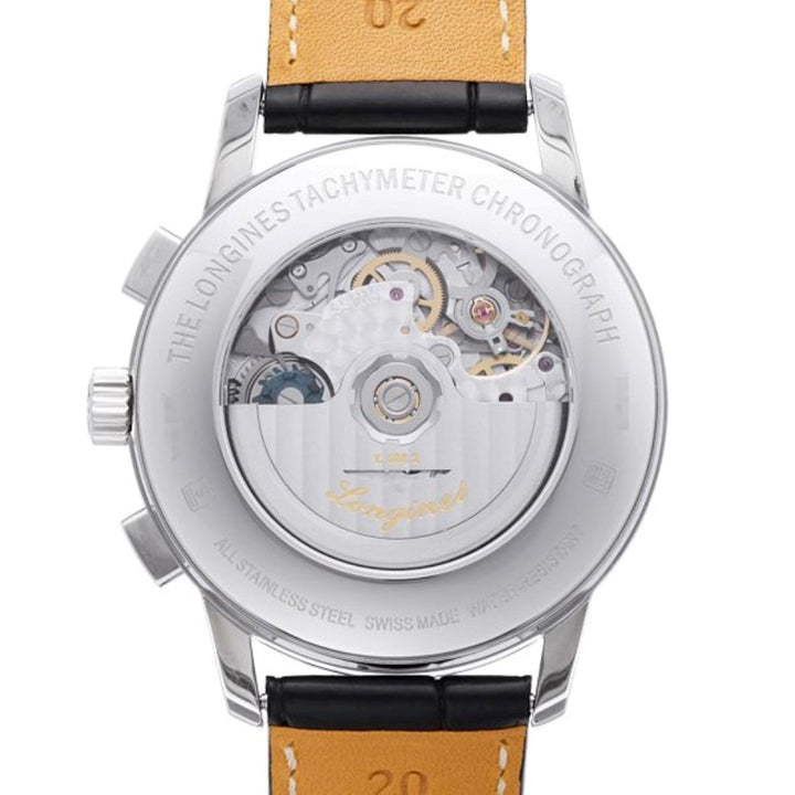 Longines orologio uomo Heritage Chronograph 41mm automatico acciaio L2.781.4.13.2 - Gioielleria Capodagli