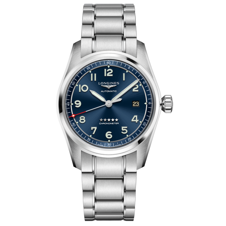 Часы Longines Spirit Prestige Edition 40 мм синий автоматический сталь L3.810.4.93.9