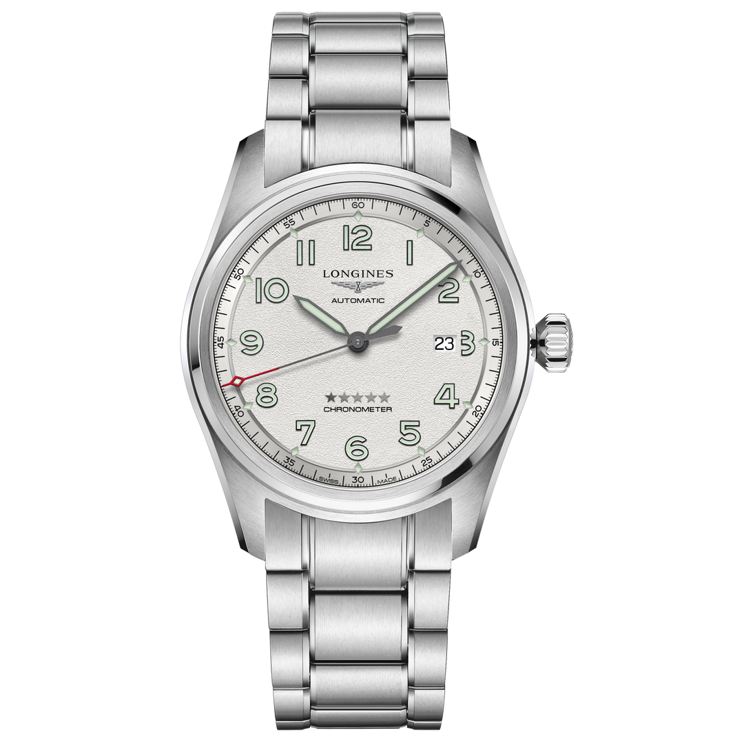 Часы Longines Spirit Prestige Edition 42 мм серебро L3.811.4.73.9
