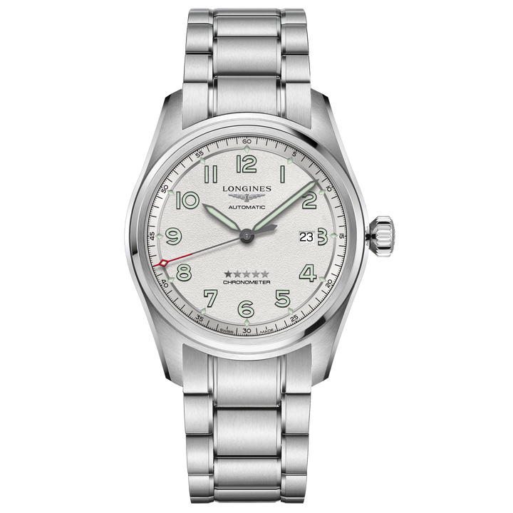 Часы Longines Spirit Prestige Edition 42 мм серебро L3.811.4.73.9