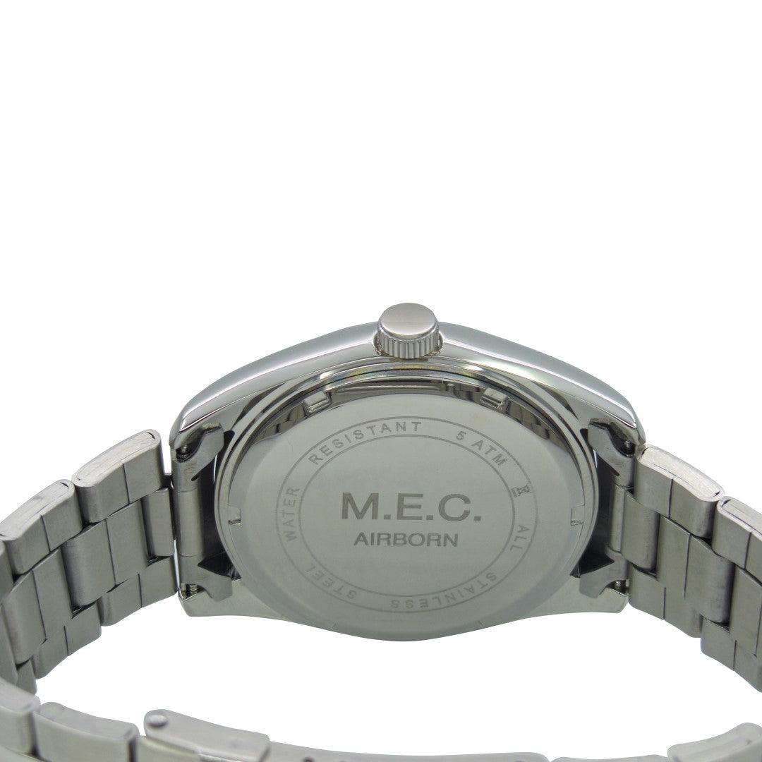 M.E.C. orologio AIRBON BRACCIALE 2021 40mm blu quarzo acciaio AIRBORN STEEL BLUE (09) - Capodagli 1937