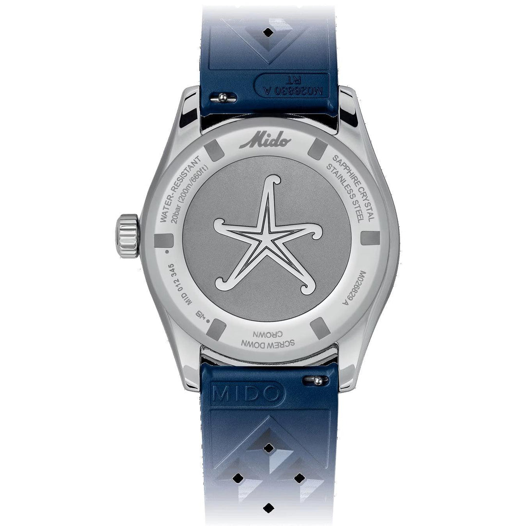 Mido orologio Ocean Star Decompression Worldtimer Special Edition 40mm blu automatico acciaio M026.829.17.041.00 - Capodagli 1937