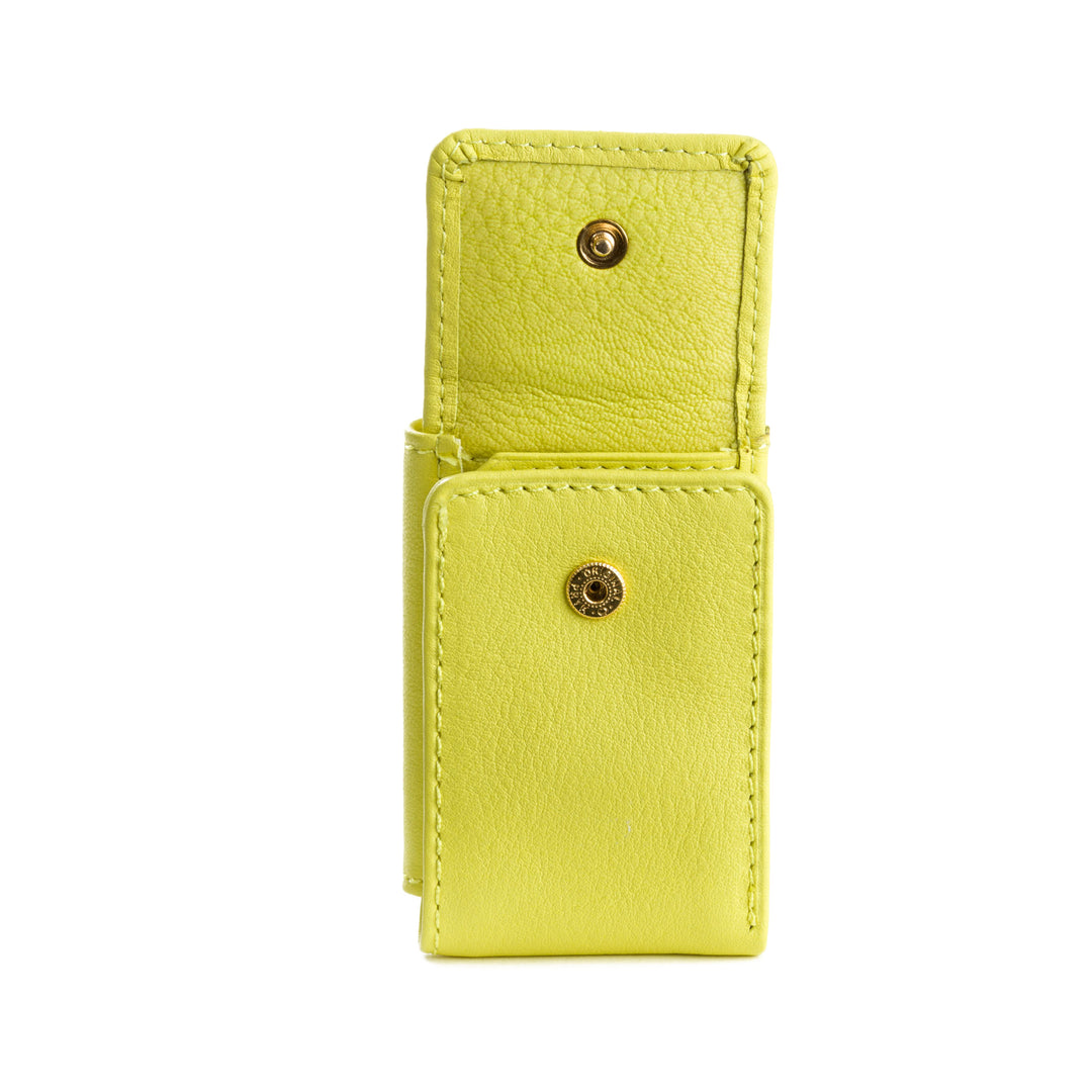 Nuvola Leather Мини-кошелек с кошельком из натуральной кожи для мужчин с застежкой-молнией и держателем банкнот