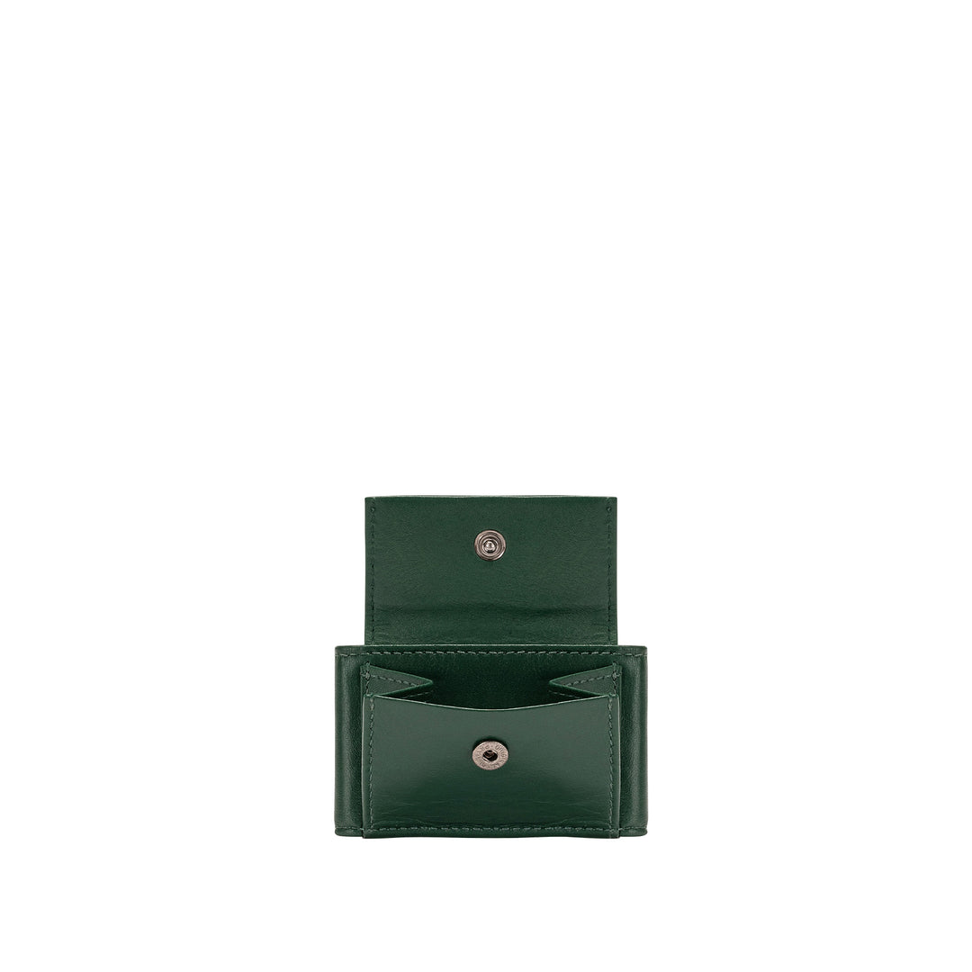 Nuvola leather mini men's wallet with leather leather holder slim jacket minimalist pocket