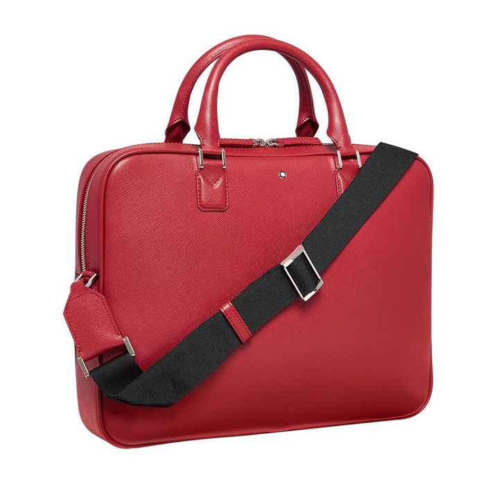 Montblanc borsa portadocumenti sottile Sartorial rosso 116759 - Gioielleria Capodagli