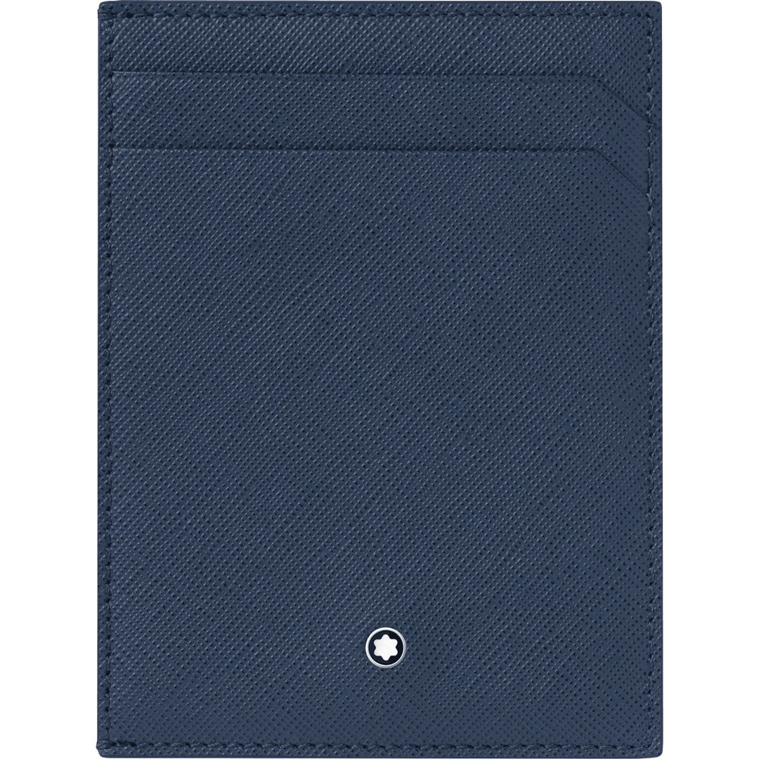 Montblanc custodia tascabile 5 scomparti Sartorial blu indaco 124188 - Gioielleria Capodagli